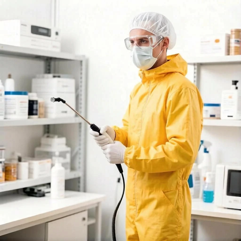 Проведение дезинфекционных, дезинсекционных и дератизационных работ